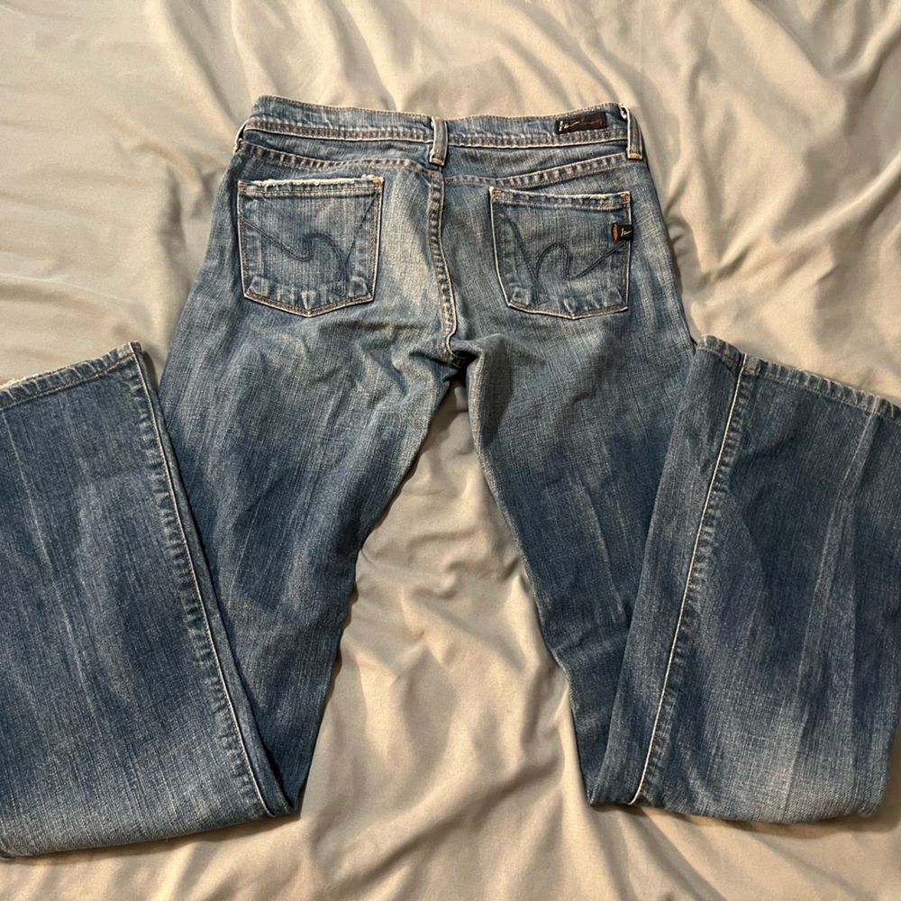 Citizen of humanity Ingrid low rise flare size 25